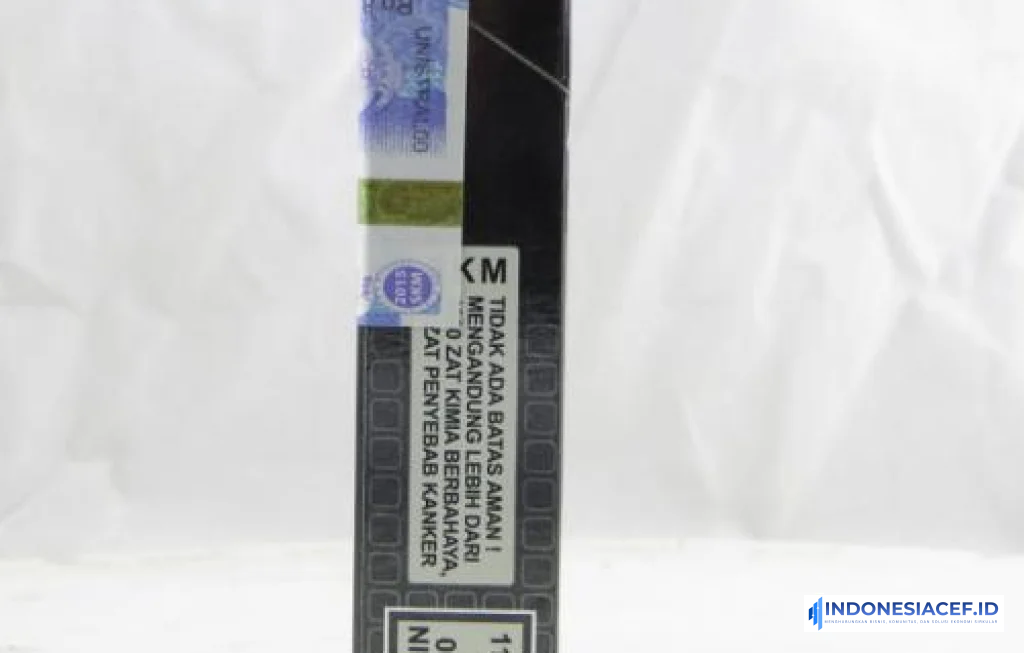 batas nikotin rokok