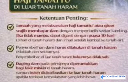 dam haji jamaah