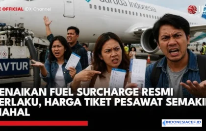 fuel surcharge tiket pesawat
