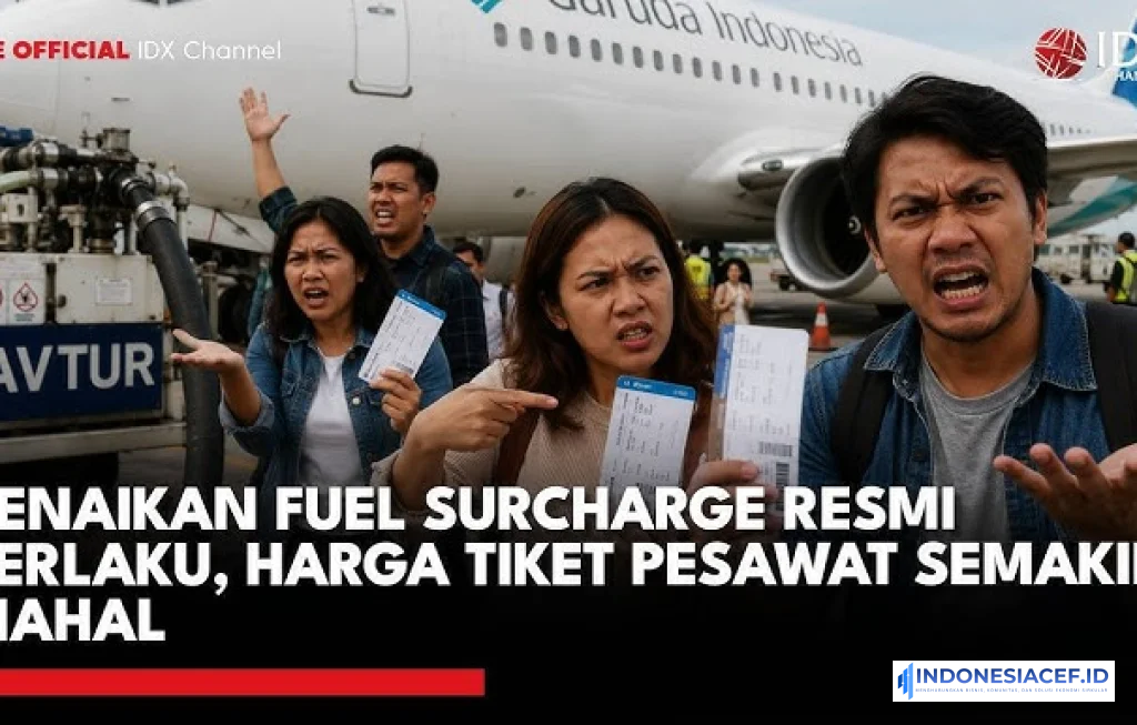 fuel surcharge tiket pesawat