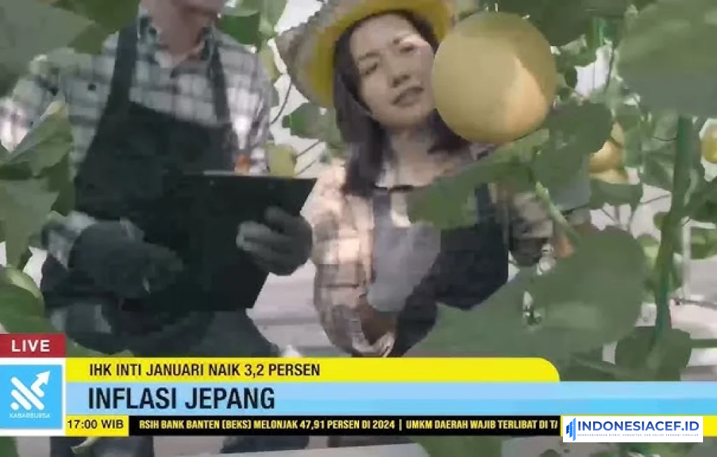 inflasi Jepang melonjak