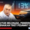 kenaikan tiket pesawat