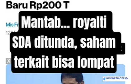 royalti SDA ditunda