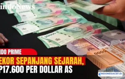 Rupiah Rekor Terburuk