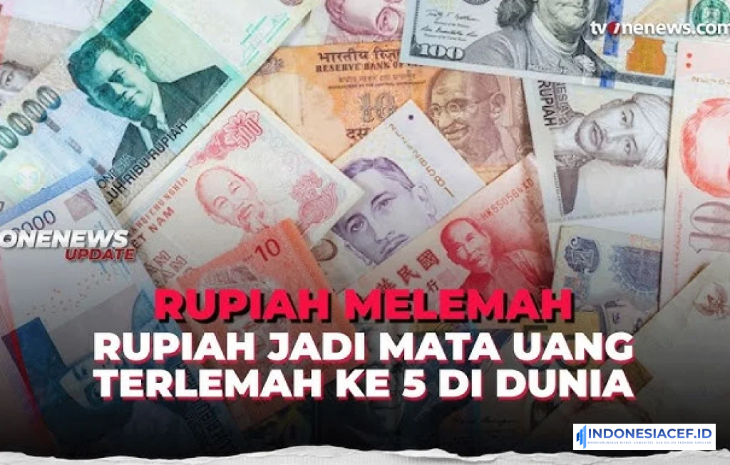 Rupiah Titik Terlemah